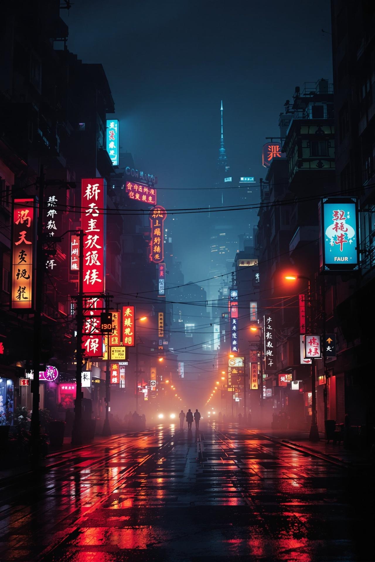 猫咪影院作品《城市之光》海报
